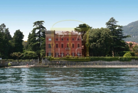 View of the Caslte from lake Como
